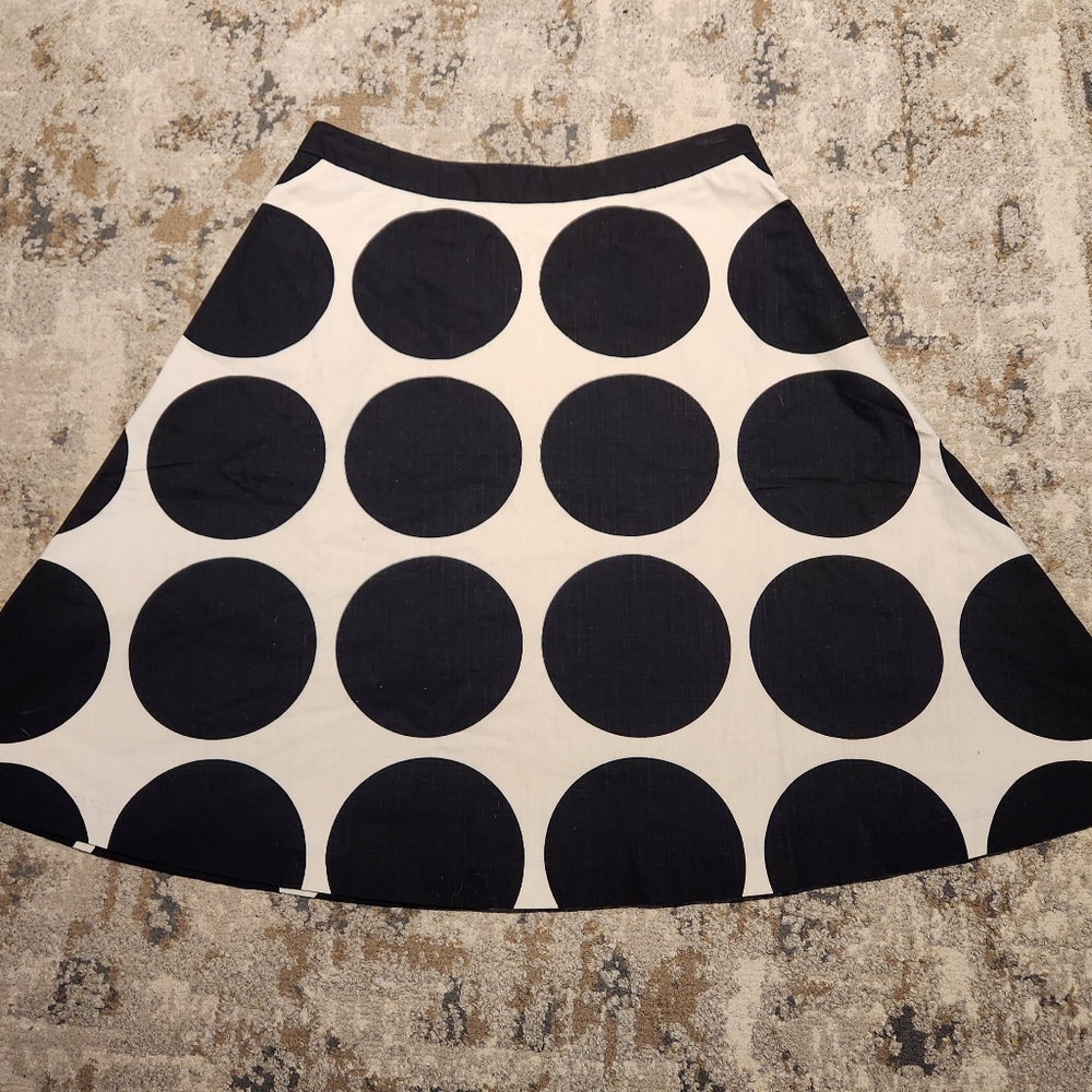 Boden polka dot skirt